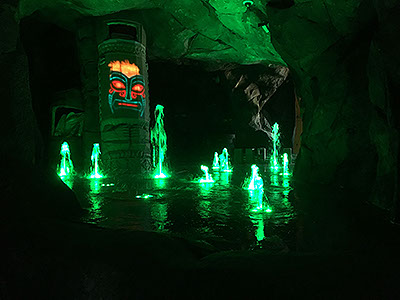 Dancing Nozzles in Stargazer's Cavern